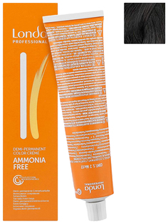 Крем-краска для волос Londa Ammonia Free 3/0 Темный Шатен 60 мл
