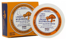 Крем для ног и локтей с грибами линчжи Juno Zuowl Foot Elbow Cream Linzhi Mushroom