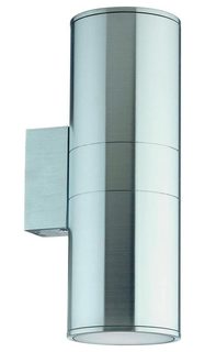 Уличный настенный светильник Ideal Lux Gun AP2 BIg Alluminio