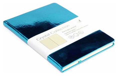 Записная книжка "Crystal Collection" А5, 96 листов, бирюзовый оазис Канц Эксмо
