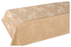 Скатерть Peyer Narvik Hirsch 130x250 см Золотой