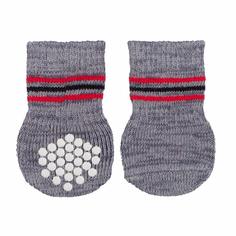 Обувь для собак Trixie Dog Socks Нескользящие XS-S 2 шт Серые