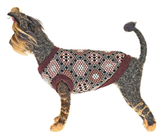 Пуловер для собак Happy Puppy Комфорт, коричневый, M