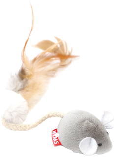 Игрушка для кошек Nems Мышь с чипом, длинный хвост