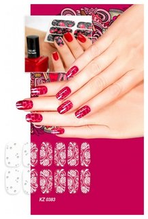 Наклейки для ногтей Bradex «ИЗМОРОЗЬ»