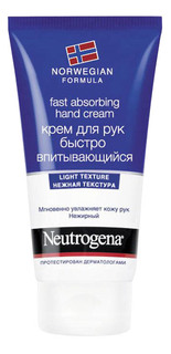 Крем для рук Neutrogena Быстровпитывающийся 75 мл