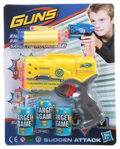 Огнестрельное игрушечное оружие Грат-Вест Sudden Attack M868-1B в ассортименте Gratwest