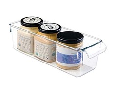 Контейнер-органайзер для холодильника прозрачный Homsu, 30х9,5х5 см