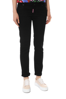Джинсы женские DSquared2 черные 38