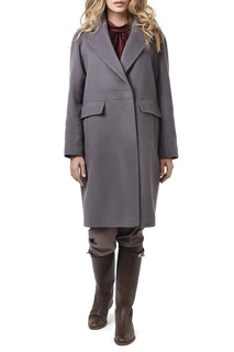 Пальто женское Caterina Leman фиолетовое 44