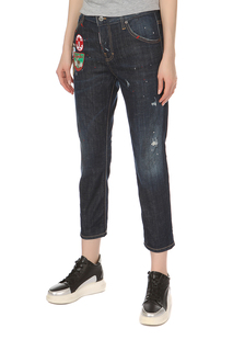 Джинсы женские DSquared2 черные 38