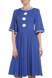 Платье женское МадаМ Т синее 46