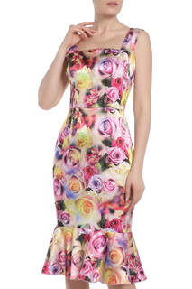 Платье женское МадаМ Т желтое 52