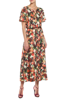 Платье женское МадаМ Т коричневое 46