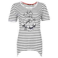 Футболка женская BLUE SEVEN 105073 X белая XL