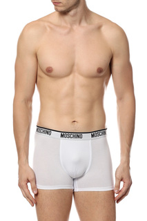 Трусы мужские Moschino Underwear белые XL