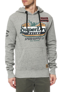 Толстовка мужская Superdry серая XL