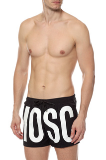 Плавательные шорты мужские Moschino swim черные XS