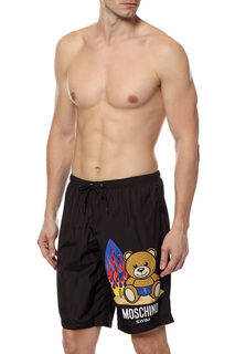 Плавательные шорты мужские Moschino swim черные L