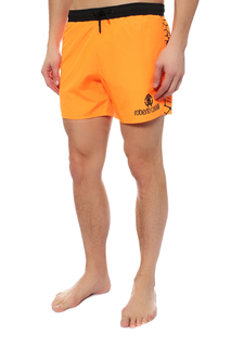 Плавательные шорты мужские Roberto Cavalli оранжевые 4