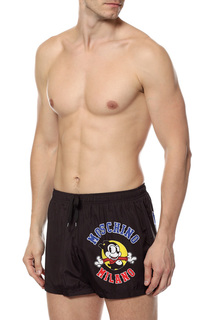 Плавательные шорты мужские Moschino swim черные M