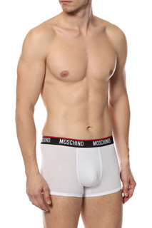 Трусы мужские Moschino Underwear белые XXL