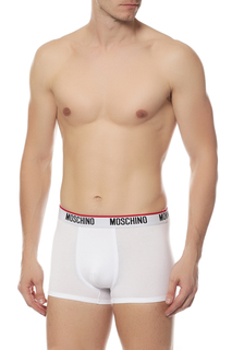 Трусы мужские Moschino Underwear белые XXL