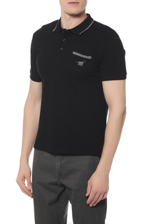 Поло мужское HENRY COTTONS черное XXL