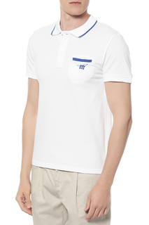 Поло мужское HENRY COTTONS белое XL