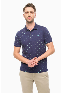 Футболка мужская U.S. POLO Assn. синяя S