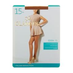 Колготки Glamour Edera 15 miele, размер 5