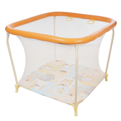 ГЛОБЭКС Манеж детский КВАДРАТ Оранжевый 960x960x770 1103 Globex