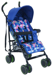 Коляска трость Bambola Pallino Blue Индиго