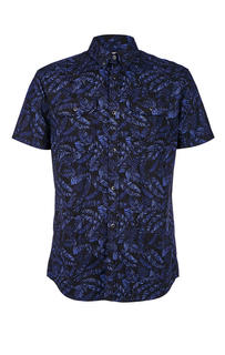 Рубашка Мужская Jack & Jones синяя 50