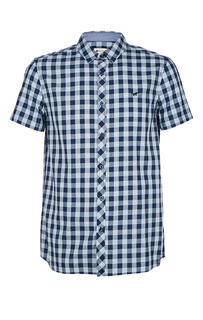 Рубашка Мужская Mustang синяя 50