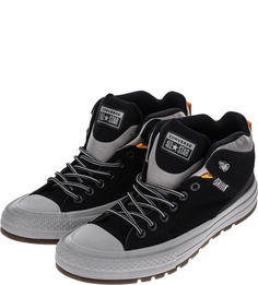 Кеды мужские Converse 162360_M черные/серые/оранжевые 41