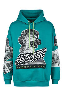 Толстовка мужская DIESEL бирюзовая 54