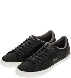 Мужские кеды Lacoste 736CAM0047094T черные/коричневые 44