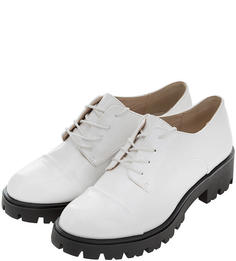 Полуботинки женские Buffalo 1622007 белые 39 RU