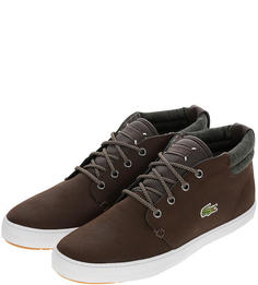 Мужские кеды Lacoste 736CAM00052N7T коричневые/зеленые 44