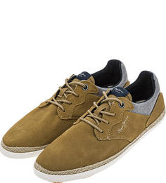 Мужские кеды Pepe Jeans PMS10252 869 коричневые/белые/синие 41