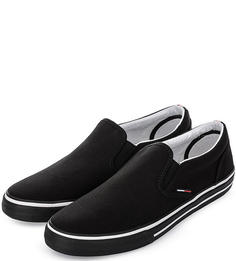 Слипоны мужские Tommy Jeans EM0EM00002 990 black 45 US