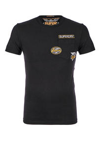 Футболка мужская Superdry черная 46