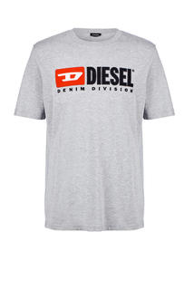 Футболка мужская DIESEL серая 50