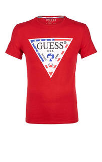 Футболка мужская Guess красная 46