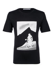 Футболка мужская Calvin Klein Jeans черная 50