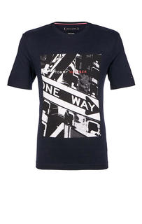 Футболка мужская Tommy Hilfiger синяя 52