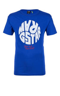Футболка мужская G-Star Raw синяя 50