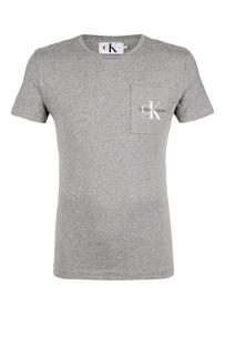Футболка мужская Calvin Klein Jeans серая 52