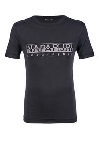 Футболка мужская Napapijri черная 54
